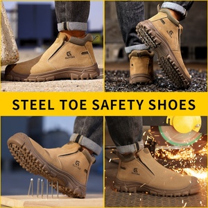 GUYISA Nuevos Zapatos de Seguridad Norma Europea con Puntera de Acero Antigolpes y Antipinchazos para Soldador - Product Image 2