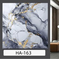 Autocollants imperméables auto-adhésifs en PVC pour carrelage en marbre Bâton facile à décoller pour salle de bains, cuisine, appartements et hôtels