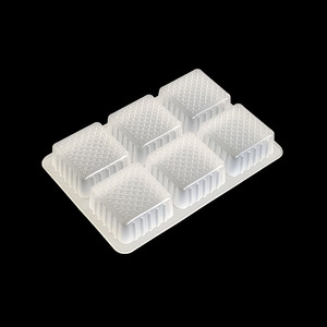 Vassoio per alimenti monouso in plastica con vassoio personalizzato a 6 scomparti - Product Image 6