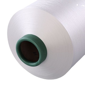 Dty 150D 48F 150D 144f Sim Denier SD Nim Trắng Coolmax Xoắn dty 100% <span class=keywords><strong>polyester</strong></span> Filament kết cấu sợi - Product Image 4