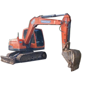 รถขุดขนาดเล็ก Doosan DX75 7.5 ตัน มือสอง พร้อมใบรับรอง CE EPA เครื่องยนต์ Doosan ประสิทธิภาพสูง ปั๊มไฮดรอลิก KYB พร้อมหัวเจาะ - Product Image 1