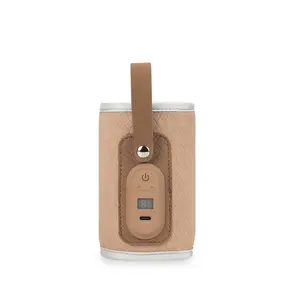 OEM ODM USB कनेक्ट पोर्टेबल कार ट्रैवल मिल्क वार्मर बेबी बोतल वार्मर, लंबे समय तक ले जाने में आसान गर्मी संरक्षण