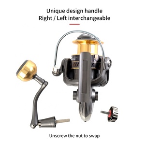 Trọng lượng nhẹ CNC nhôm spool siêu mịn câu cá mạnh mẽ Spinning Reel saltwater Spinning REELS - Product Image 3