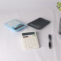 Calculatrice de bureau graphique élégante modèle A-2, outil de poche coloré pour le bureau, en plastique, vente en gros, offre spéciale