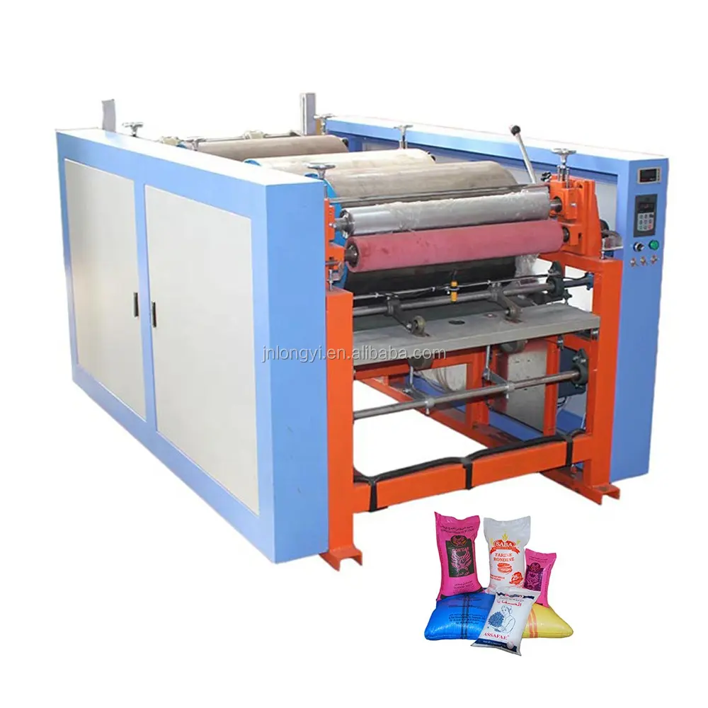 CE automatic 4 color offset printing machine bags pp woven rice bag printing machine