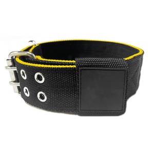 <span class=keywords><strong>Popular</strong></span> Nylon 4 Capas Correas Ajustable Logotipo personalizado Heavy Duty Pet Dog Collar de entrenamiento para perros - Product Image 2