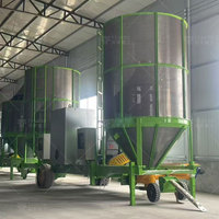 Grande capacité3T/5T Cultivateurs Séchoir à grains spécial Séchoir à grains de maïs de blé de riz