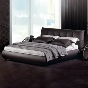 Letto di casa personalizzato per letto imbottito a soppalco Extra King Queen Size unico per letti