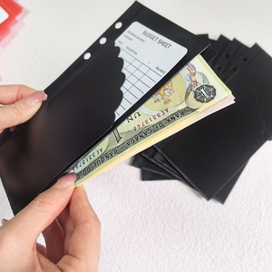 ซองจดหมายมีหลายสีกันน้ำมาใหม่ A7 A6ทนทาน A9กระเป๋าสตางค์แพลนเนอร์ซองจดหมายที่ใส่บัตรได้ตามต้องการ - Product Image 5