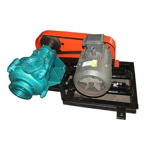 Pompe à boue horizontale centrifuge monophasée robuste de 4 pouces à décharge anti-abrasion pour le transport de sable et de charbon dans les mines - Product Image 2