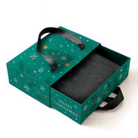 Boîtes Cadeaux en Carton Rigide Coulissantes Type Tiroir pour Perruques avec Logo Personnalisé et Poignée en Ruban