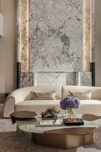 Mármol Blanco Calacatta Statuario, Moderno, Impermeable, en Losa Grande, para Interiores y Exteriores, Comedor, Baño, Cocina, Diseño de Paredes de Villas, Hospitales - Product Image 6