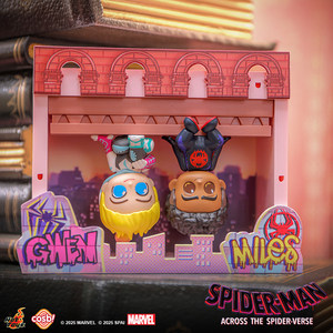 <span class=keywords><strong>POP</strong></span> Mart Hot Toys Sipi-dder-<span class=keywords><strong>Man</strong></span>: Across the Spdideer-Verse Blind Box Mini Figurine PVC Anime Modèle Artisanal de <span class=keywords><strong>Collection</strong></span> - Product Image 3