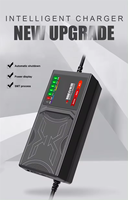 Nouveau Chargeur de Batterie 60V 20Ah pour Vélo Électrique et Moto Électrique, Chargeur de Batterie au Plomb