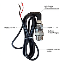 Sensor de Presión de Bomba PT506 4-20mA, Transmisor de Suministro de Agua a Presión Constante, Transductor para Inversor de Frecuencia VFD PT-506 PDM30