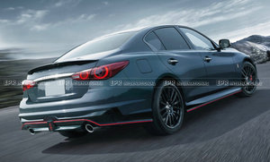 Aileron arrière de type Nismo pour Infiniti Q50 V37, matériau PP - Product Image 6