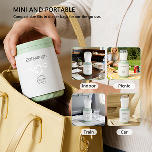 Calentador de biberones portátil con USB y temperatura precisa, paquete personalizable. - Product Image 4