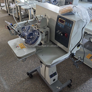 Macchina Pneumatica a Ultrasuoni per Fissaggio Cristalli, Macchina Automatica a <span class=keywords><strong>Doppio</strong></span> Disco per Applicazione Strass a Caldo per Decorazioni Tessili - Product Image 3