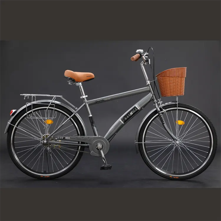 popular retro high carbon steel seat speed city bicycles quality bicycles for young people adult city bike