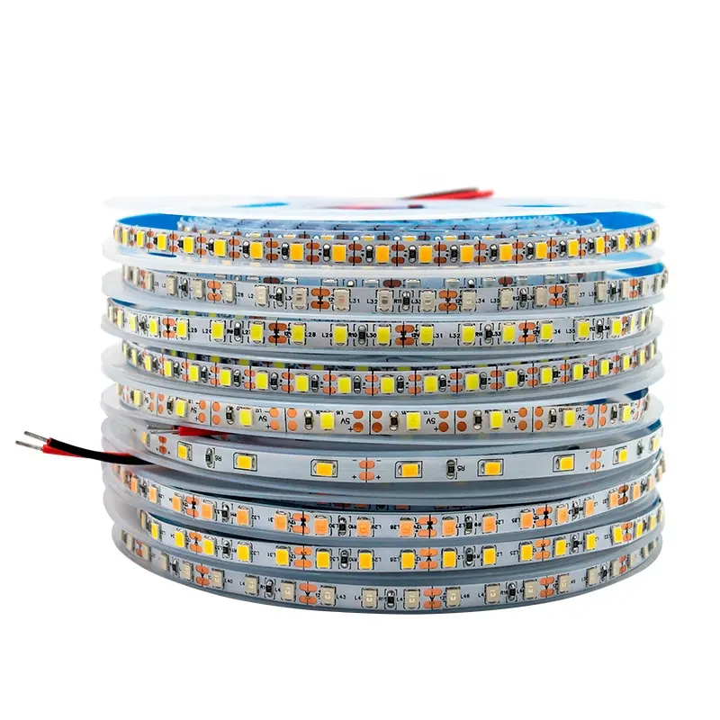 높은 밝은 Dc12v 5v 얇은 Led 테이프 Cintas 4mm 5mm 유연한 따뜻한 흰색 빨간색 파란색 빨간색 녹색 120led 2835 높은 Cri Led 스트립 빛