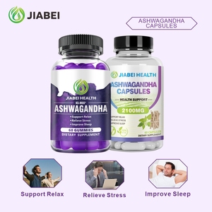 תוספת יצרן Aashwagandha אישית קפסולות צמחי מרפא צמחוניים למבוגרים שיפור איכות שינה - Product Image 6