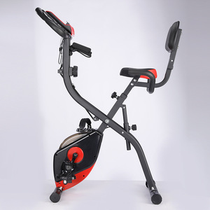 Bicicleta de Ejercicio de Resistencia Magnética, Bicicleta Plegable Portátil Tipo <span class=keywords><strong>X</strong></span> para Entrenamiento en Casa, Bicicleta de Fitness de Bajo Ruido - Product Image 2