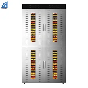 Commerciële Rvs Groenten Machine Natuurlijke Planten Professionele Fruit Dehydrator Knoflook 16 Trays Wortel Veg