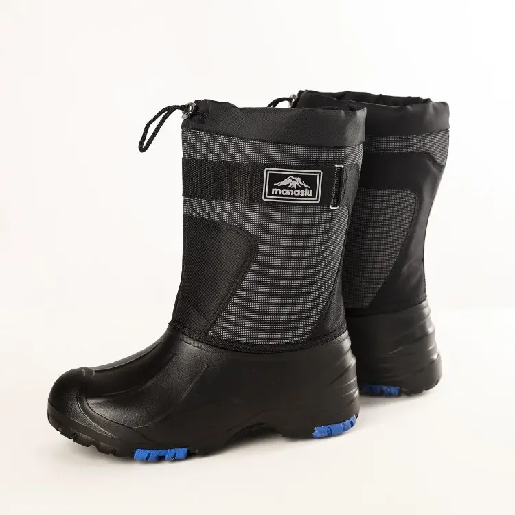 Low Price High Top Anti-slip Keep Warm Waterproof Outdoor Fishing Snow Boot Shoes In Winter