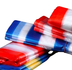 Venta al por mayor de todos los colores de plástico HDPE rayas chaleco camiseta bolsas de la compra para el día a día - Product Image 3