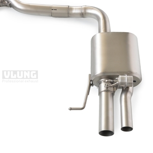 Système d'échappement Catback Valvetronic en acier inoxydable pour SEAT Leon <span class=keywords><strong>Cupra</strong></span> R MK3.5 ST 2.0T 2021-2026 avec commande de soupape - Product Image 4