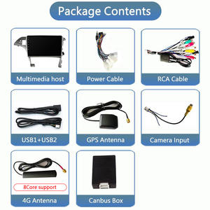 Sistema de navegación para coche Android para Toyota <span class=keywords><strong>Prius</strong></span> XW30 2009 - 2015 LHD RHD reproductor de vídeo estéreo para coche de 10 pulgadas - Product Image 3