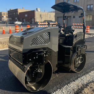 Third Coast Equipment RA45 Dual Drum Asphalt Roller 8 Ton Vibratory Compactor for Construction Road Industries Core Engine - Product Image 3