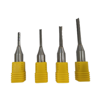 1/2 \ "Shank 12.7mm TCT tiga-seruling pemutus Chip disesuaikan ODM/OEM mata CNC pertukangan untuk kayu keras & MDF