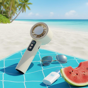 Nouveau design de ventilateur portable sans pales rechargeable par USB, mini ventilateur à main haute vitesse - Product Image 4