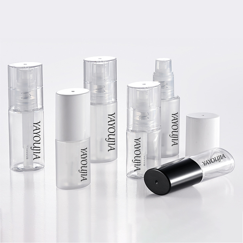 Transparent givré + capuchon noir