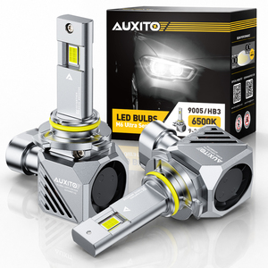 หลอดไฟหน้ารถยนต์ AUXITO รุ่นใหม่ล่าสุด 9005 HB3 LED รุ่น M6 Ultra Series 150W 24000 ลูเมนส์ ชุดเปลี่ยนหลอดไฟ HID ฮาโลเจน เป็น LED - Product Image 3
