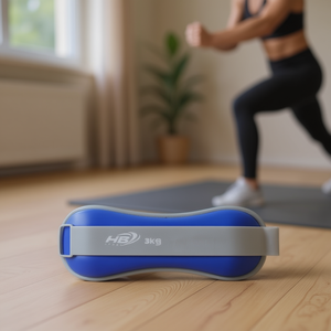 Correas de Alambre de Hierro Azules de 3 kg, 1.5 kg x 2 Piezas para Entrenamiento con Pesas en Tobillos y Muñecas - Product Image 2