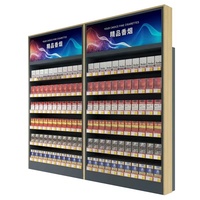 Étagère de distributeur de cigarettes de magasin de fumée présentoir de cigarettes de tabac de supermarché en métal