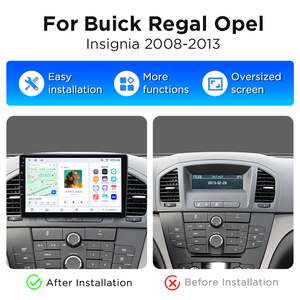 Radio Multimedia con Pantalla Táctil y Navegación GPS Junsun Android Bluetooth para Buick Regal 2009-2013 - Product Image 2