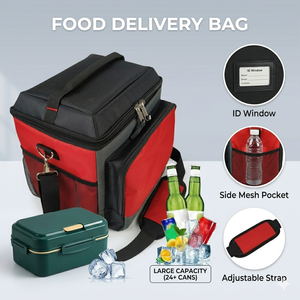 Prix d'usine Meilleur sac isotherme personnalisé portable étanche pour la livraison de nourriture Sac isotherme en toile pour le golf en plein air - Product Image 2