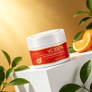 Crème hydratante de nuit Icesea à la niacinamide et à la vitamine C, éclaircissante et blanchissante pour femmes, tous types de peau, OEM/ODM - Product Image 1