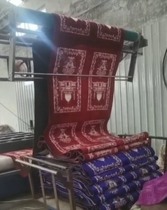 Thân Thiện Với Môi Tùy Chỉnh Thiết Kế Hồi Giáo Cầu Nguyện Thảm Có Thể Giặt Polyester Dệt Kỹ Thuật Đệm Và Sang Trọng Đống Chiều Cao - Product Image 6