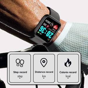 <span class=keywords><strong>Reloj</strong></span> Inteligente Y68 D20 <span class=keywords><strong>Fitpro</strong></span> con Pantalla Táctil, Monitor de Ritmo Cardíaco, Rastreador de Actividad Física, Multifunción, <span class=keywords><strong>Reloj</strong></span> Inteligente Cuadrado - Product Image 3