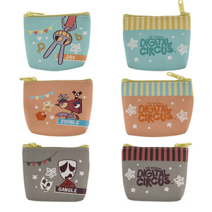Monedero de Dibujos Animados del Increíble Circo Digital, Mini Cartera con Cremallera de <span class=keywords><strong>Jax</strong></span> Gangle, Bolsa Pequeña de Almacenamiento para Niños, Venta al por Mayor - Product Image 1