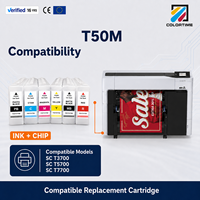 Cartouche d'encre pigmentée compatible T50M 700 ml avec encre et puce pour Epson SureColor SC T3700D SC T5700D SC T7700D