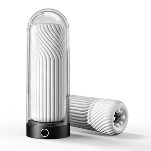 Nuevo Masturbador Eléctrico Masculino con Copa de Estimulación de Pene de TPE con 2 Modos de Calentamiento - Product Image 2