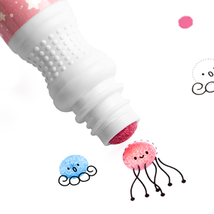 Set di 8 <span class=keywords><strong>Pennarelli</strong></span> a Inchiostro Brillante da 40ml con Carte da Disegno, Giocattolo Educativo per Bambini 3+, Basso MOQ - Product Image 6