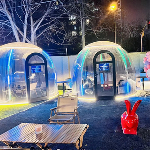 Full <span class=keywords><strong>House</strong></span> Outdoor Restaurant Zelt Transparente Garten blase Iglu Camping Geodätische Kuppel Zelthaus - Product Image 4