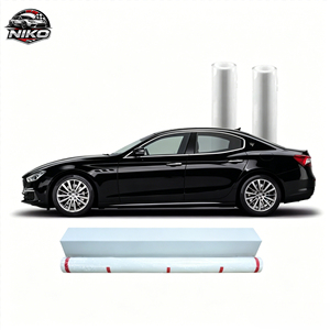 Film de protection de peinture NIKO Film Superior, facile à installer, 7,5 mil, PPF auto-réparant, film TPU pour covering automobile. - Product Image 1