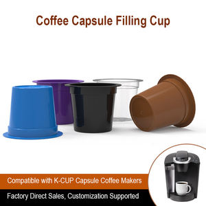 定制速溶咖啡胶囊杯 - 5g/10g 可重复使用的带盖胶囊，咖啡爱好者的多合一旅行解决方案 - Product Image 3